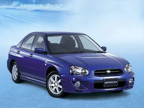 Subaru Impreza (GD2, GD3, GD9) 2 поколение, рестайлинг, седан (11.2002 - 05.2005)